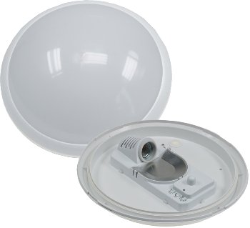 Deckenleuchte "LAGOA", IP44, für 1x E27 mit HF-Bewegungsmelder Deckenleuchte "LAGOA", IP44, für 1x E27 mit HF-Bewegungsmelder