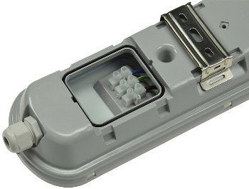 Wand- & Deckenleuchte "HP-25" IP65, 60cm, 24W, 4000k, neutralweiß, 2650 Lumen
