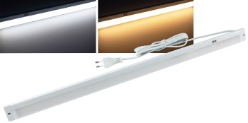 LED Unterbauleuchte "Delgada 600 CCT", 230V, 60cm, IR-Sensor, 3000k - 6500k LED Unterbauleuchte "Delgada 600 CCT", 230V, 60cm, IR-Sensor, 3000k - 6500k