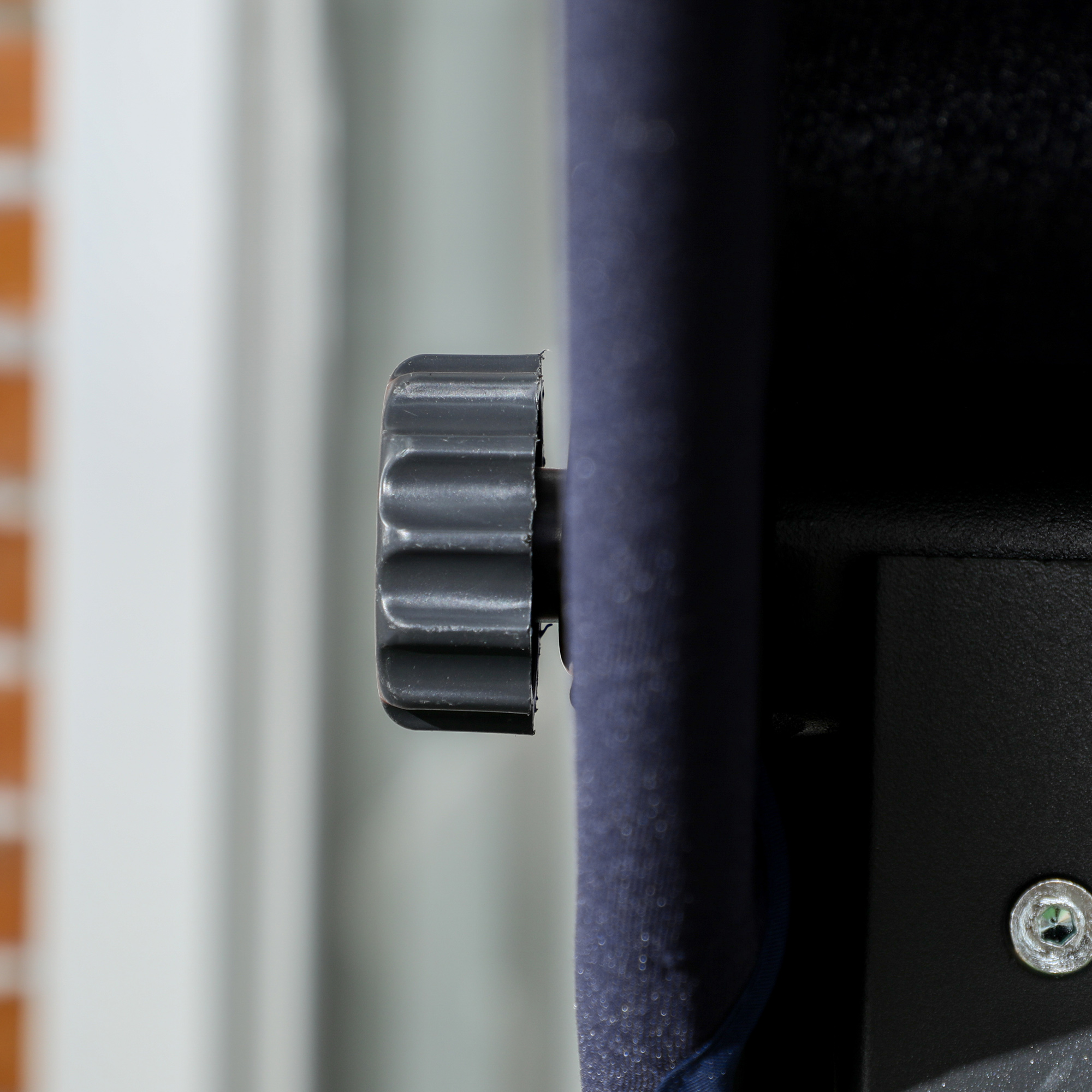 Hollywoodschaukel Gartenschaukel, 3 Personen, verstellbares Sonnendach, 198 x 118 x 168 cm, Dunkelgrau