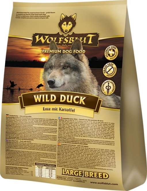 Wolfsblut Wild Duck Large Breed - 12,5 kg Wolfsblut Wild Duck Large Breed - 12,5 kg