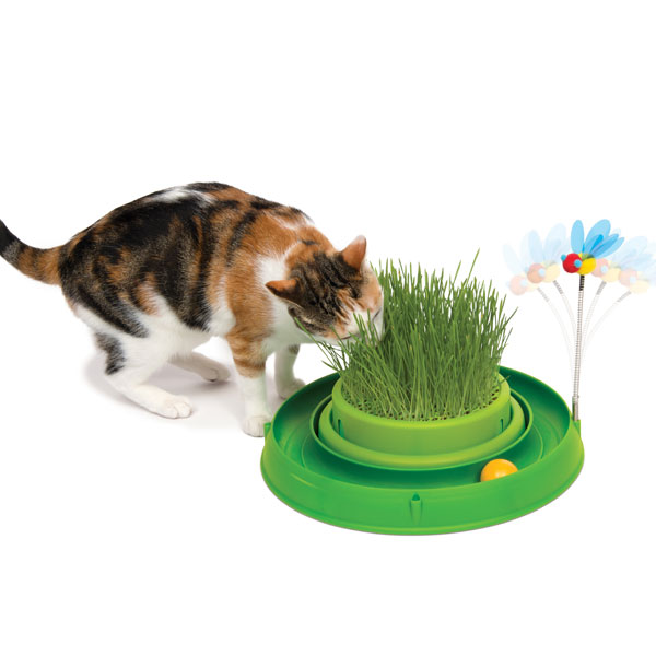 CATIT Play-n-Scratch mit Grasgarten - Grün CATIT Play-n-Scratch mit Grasgarten - Grün