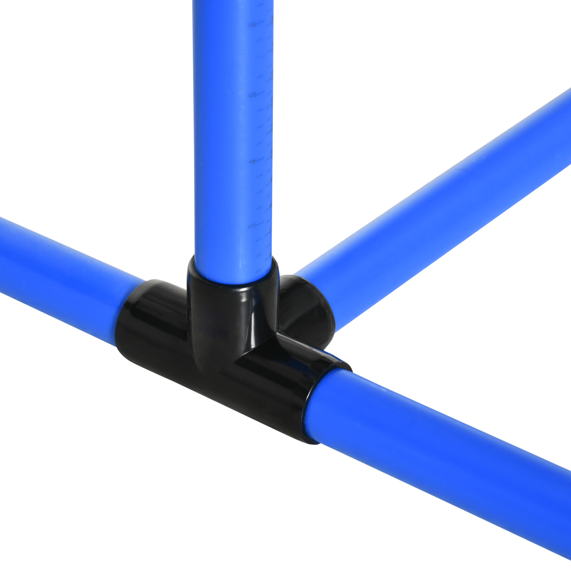 Agility Set Hunde 4-teiliges höhenverstellbar Agility-Ausrüstung Sprungstangen-Set Steckhürdenset mit 4 Hürden Tragetasche Koordinationstraining Sprungstangen-Set für Spiele Training