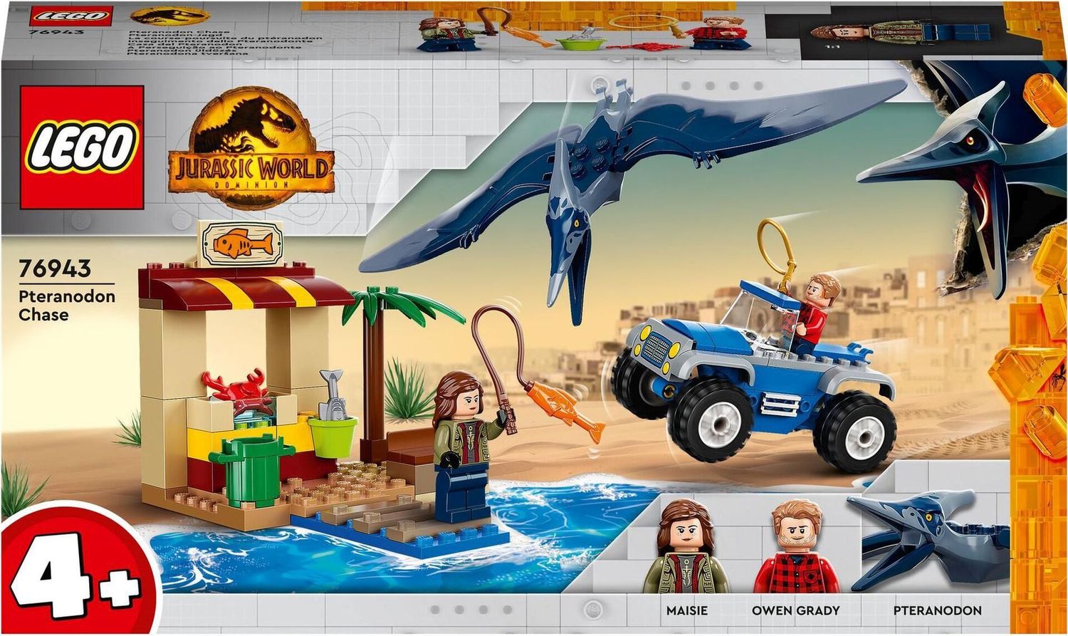 LEGO® 76943 - Jurassic World  - Die Pteranodon-Jagd (94 Teile)