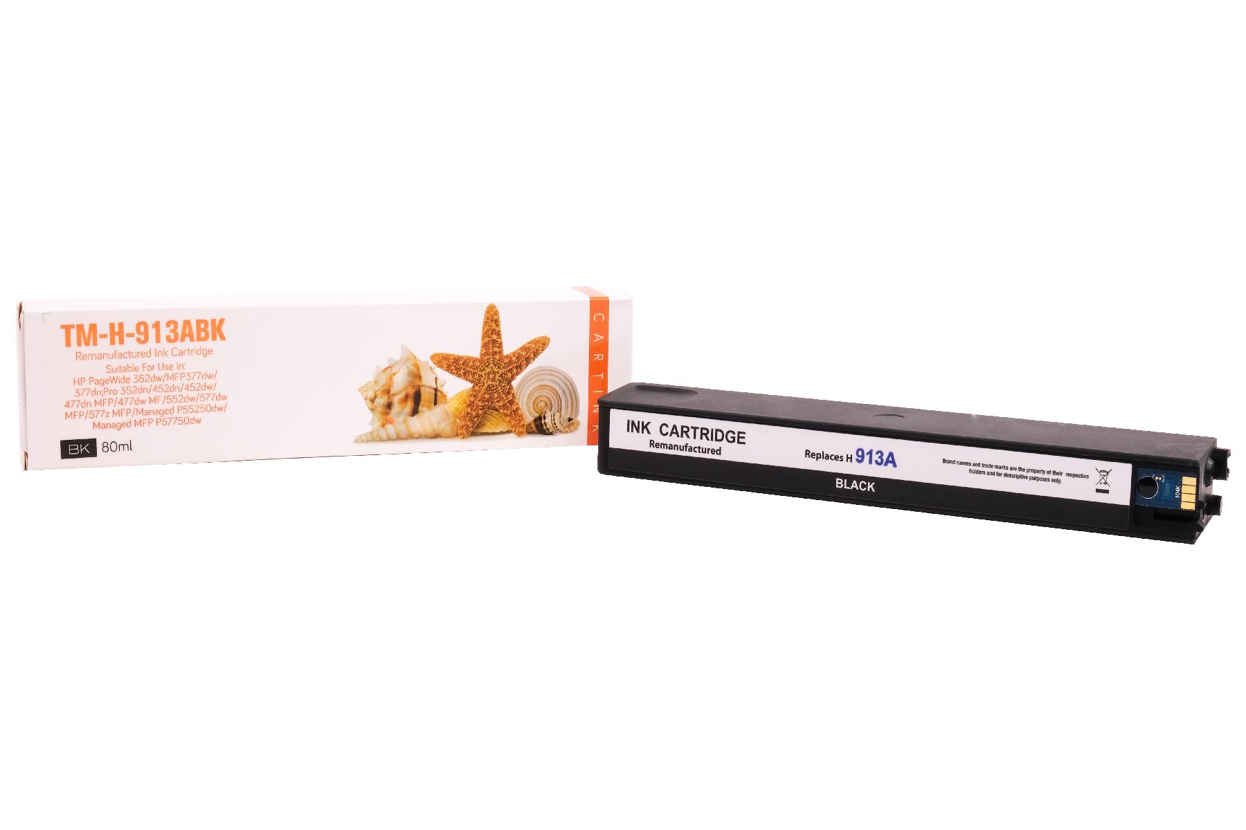 913BK Refill Tinte black für HP / L0R95AE / 80ml