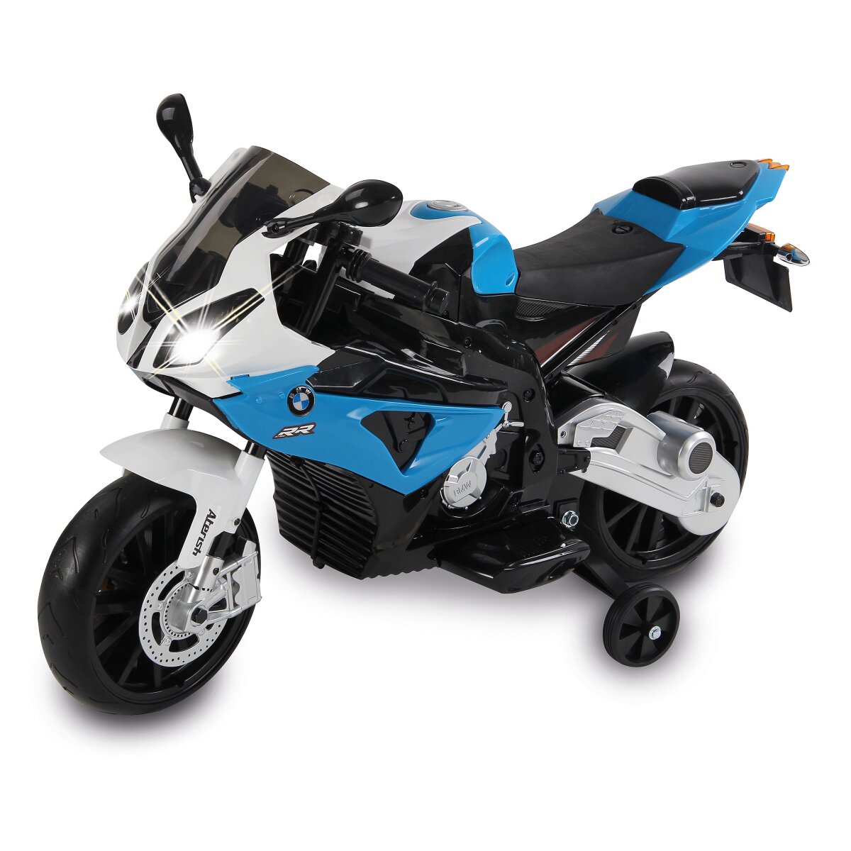 Kinderfahrzeug Motorrad BMW S1000RR blau