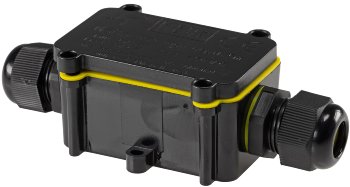 Kabelverbinderbox, 2 Anschlüsse, IP68, 450V, Ø 6-11mm für Erdkabel, wasserdicht