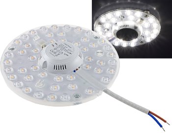 LED Umrüstmodul "UM24nw" für Leuchten, Ø180mm, 25W, 2700lm, 4000K, Magnethalter
