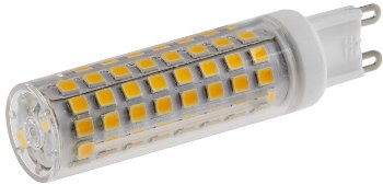 LED Stiftsockel G9, 10W, 1130lm, 330°, 230V, 3000K, warmweiß
