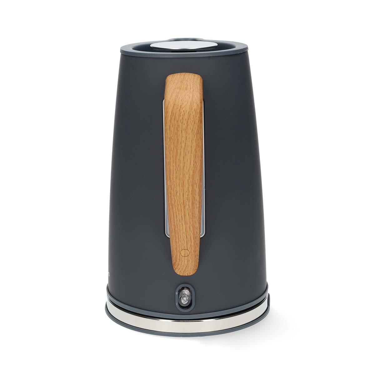 Wasserkocher | 1.7 l | Soft-Touch | Grau | Um 360 Grad drehbar | Verdecktes Heizelement | Strix Controller | Boil-dry protection