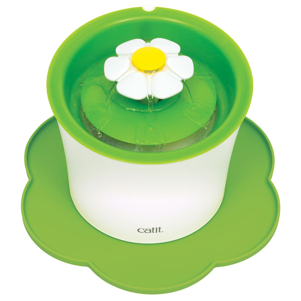 CATIT Silikonmatte Blume - 30 cm - Grün CATIT Silikonmatte Blume - 30 cm - Grün