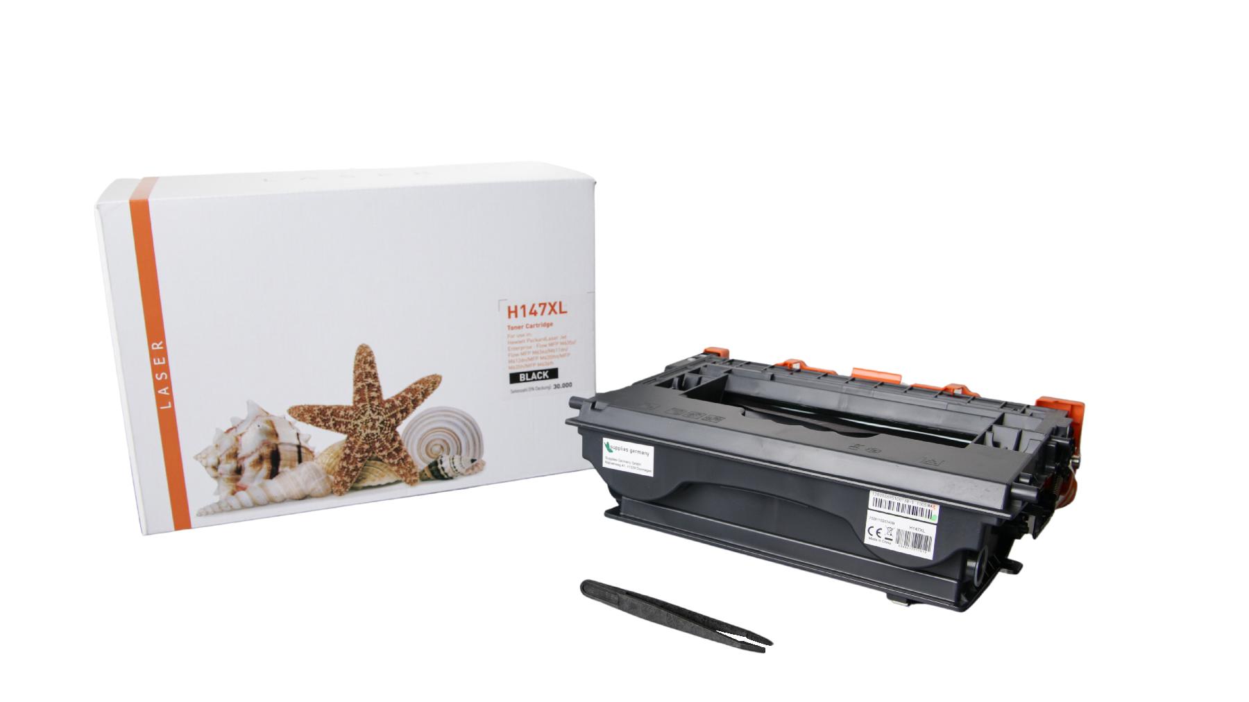 147XL alternativ Toner schwarz für HP / W1470X / 30.000 Seiten