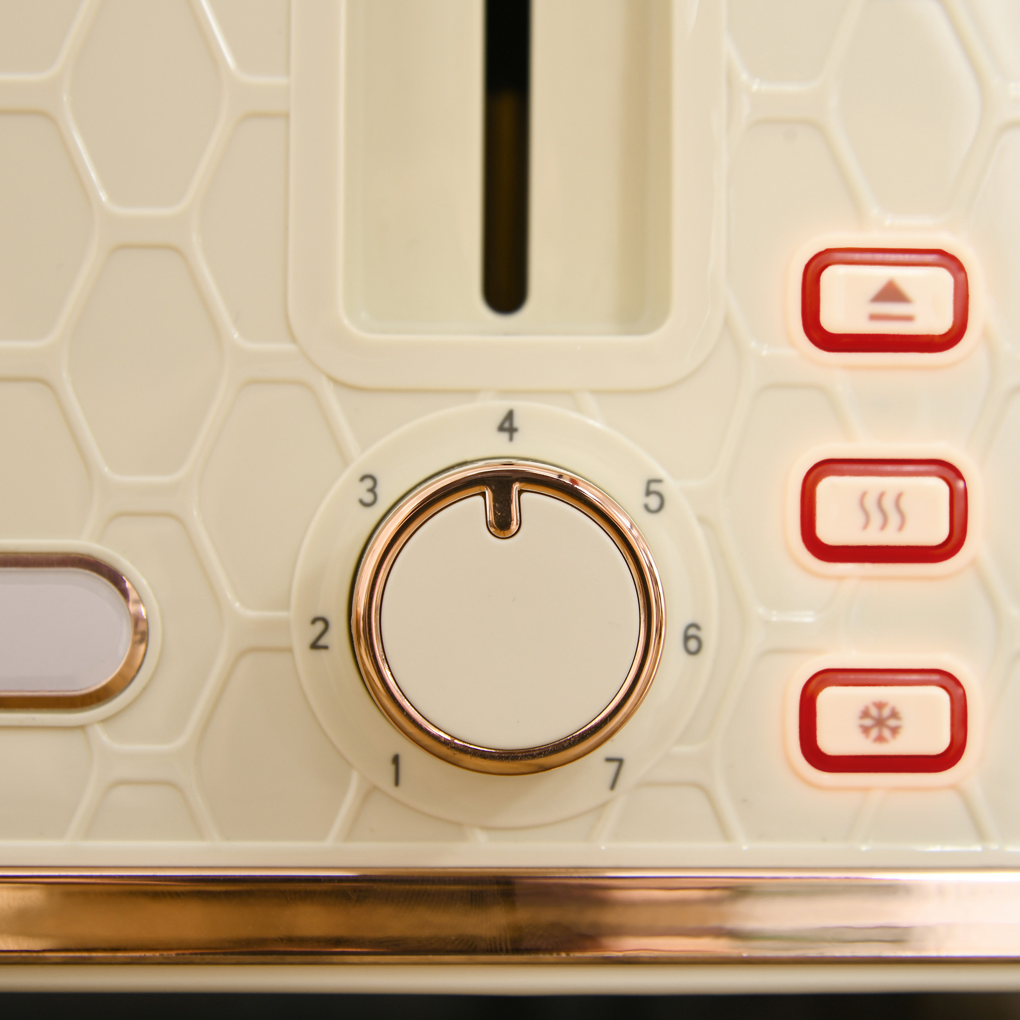 2-in-1 Küchenset, Toaster und Wasserkocher, mehrere Optionen, 1,7 L, 4 Toastscheiben gleichzeitig, Kunststoff, Beige