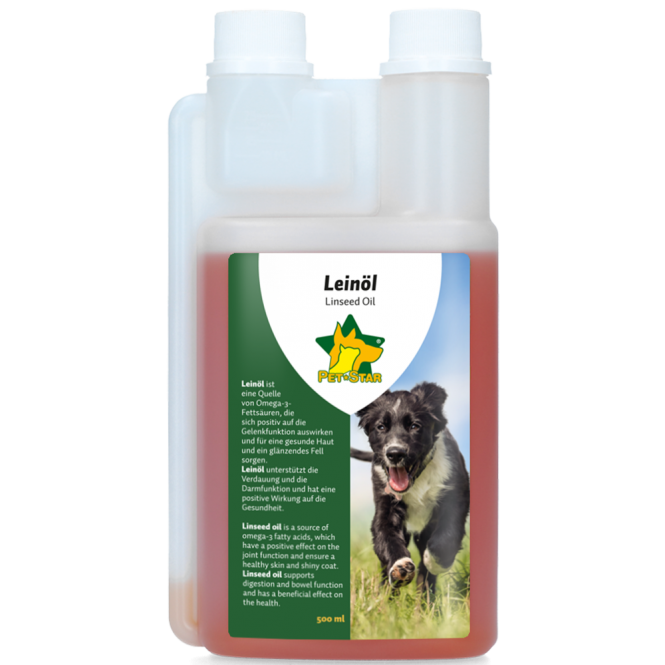 Pet-Star Leinöl 500ml Pet-Star Leinöl 500ml