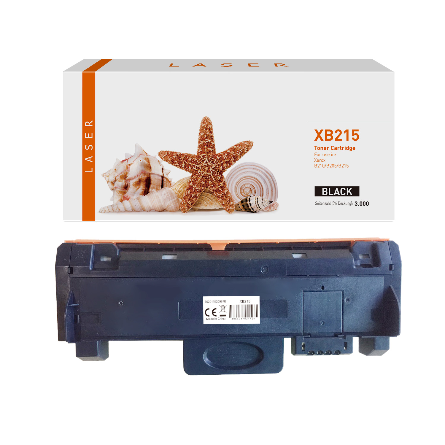 XB215 alternativ Toner black für Xerox / 106R04347 / 3.000 Seiten