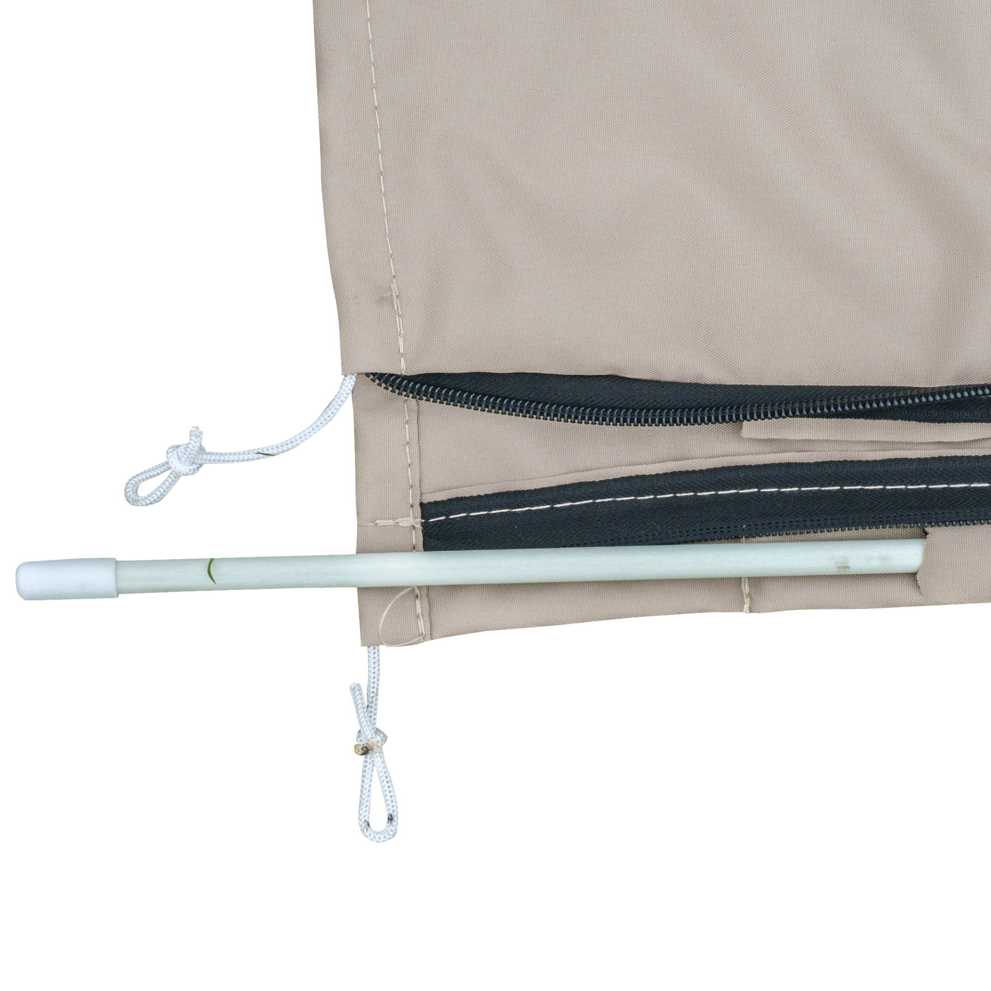Sonnenschirm Schutzhülle Wetterfeste Winddicht  Seilverschluss Outdoor für Ampelschirm Ø60 x 160 cm