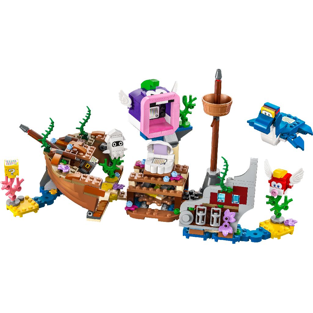 LEGO® 71432 - Super Mario Dorrie und das versunkene Schiff - Erweiterungsset (500 Teile)