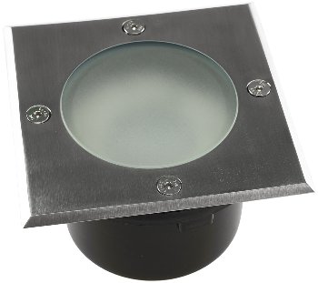 Bodenleuchte "BEL GX53 Q", 4eckig, 12x12x7cm, IP65, GX53 Fassung