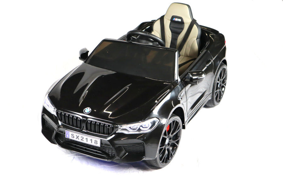 Kinderfahrzeug BMW M5 - schwarz / 10kmh