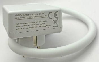 LED Steckdosenleuchte "CT-SEL" Weiß, 4Watt, dimmbar, 4000k, 300 Lumen
