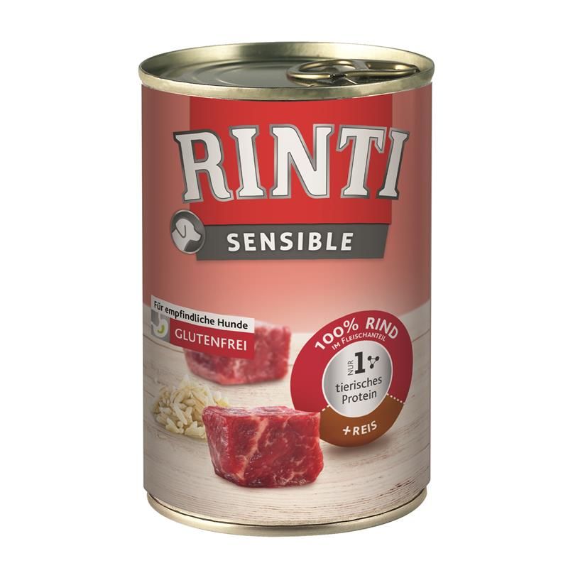 Rinti Sensible Rind & Reis - 400 g