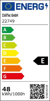Wand-& Deckenleuchte "HP-50" IP65, 120cm, 48W, 4000k, neutralweiß, 5800 Lumen