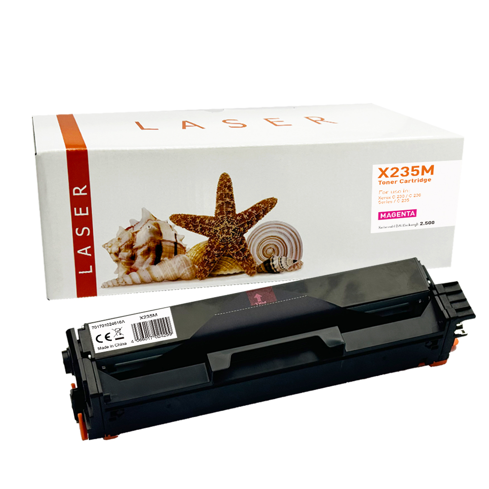 C235M alternativ Toner Magenta für Xerox / 6R04393 / 2.500 Seiten