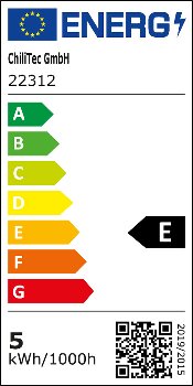 LED-Einbauleuchte "Flat-30 FR-R" 4200K, Ø85x30mm, 5W, 500lm, IP44, rund, weiß