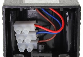 Aufputz Bewegungsmelder "CBM" 180°, IP44, 1-1200W, 3-Draht, schwarz