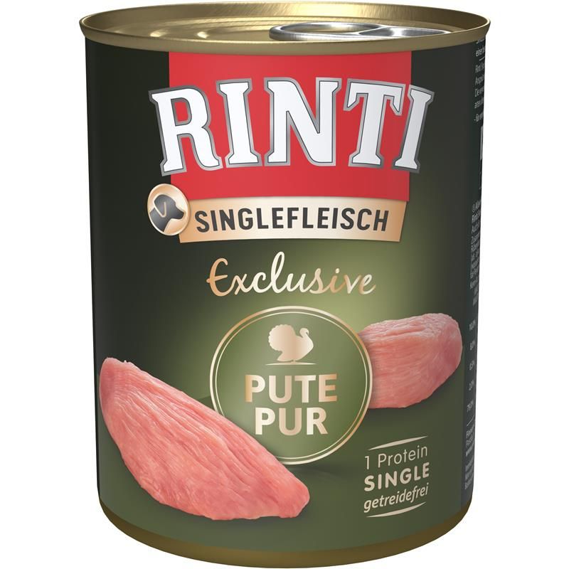 Rinti Singlefleisch Exclusive Pute Pur 800g