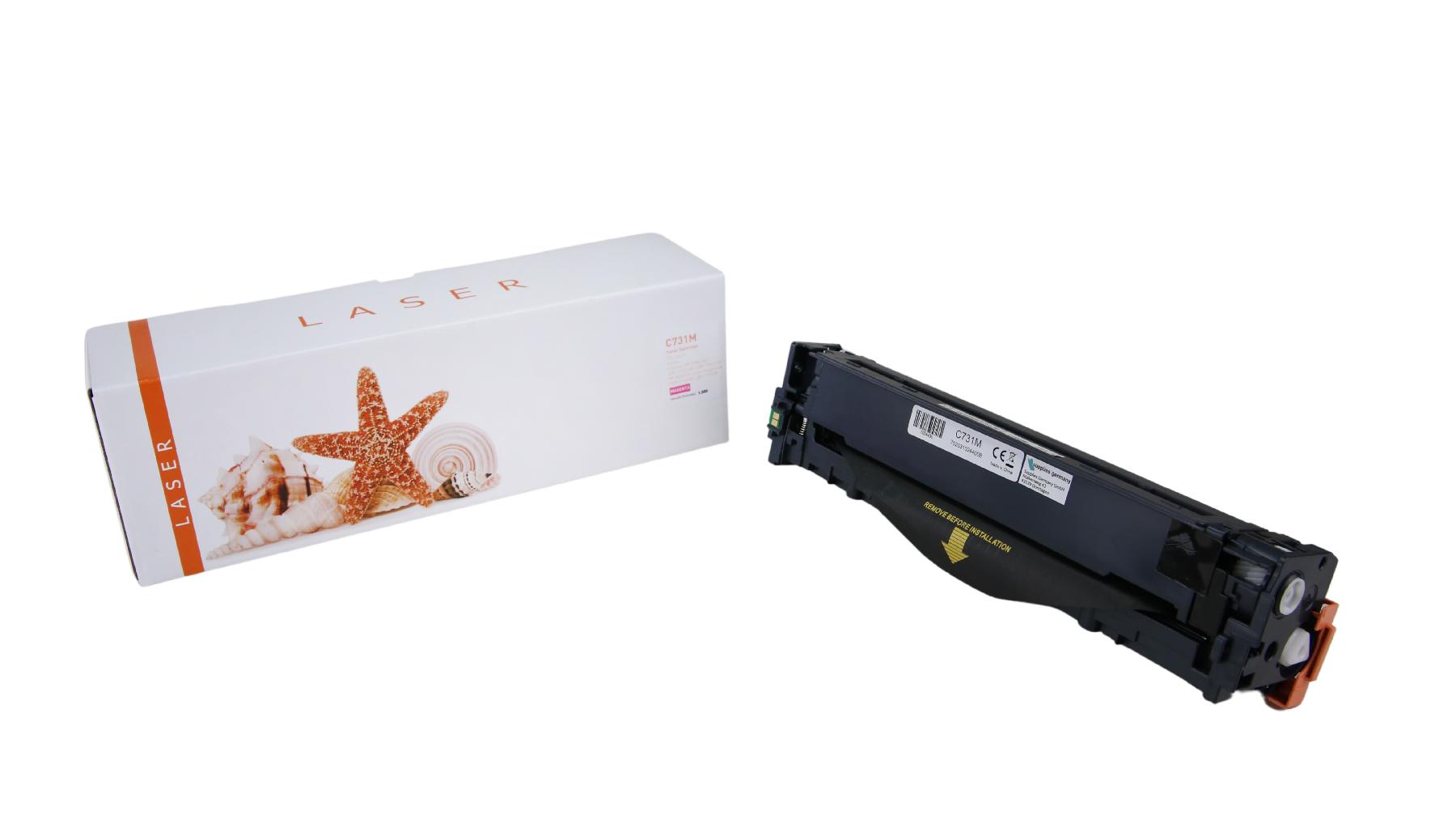 731M alternativ Toner Magenta für Canon  / 731M / 1.500 Seiten