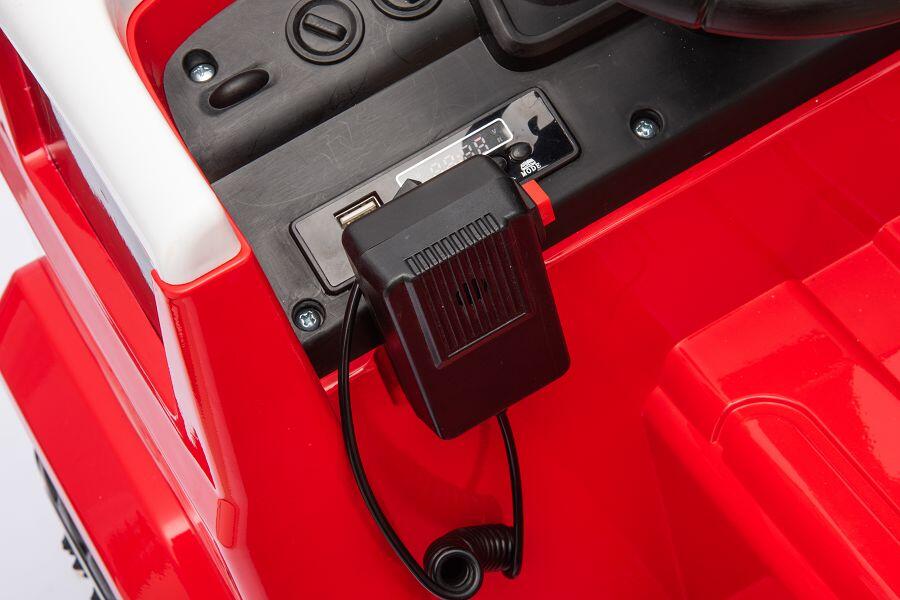 Kinderfahrzeug Feuerwehr - MP3 & Sirene