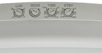 LED Deckenleuchte "SALAO 16 WW" IP54, 16W, 1500lm, 3000K, HF Bewegungsmelder