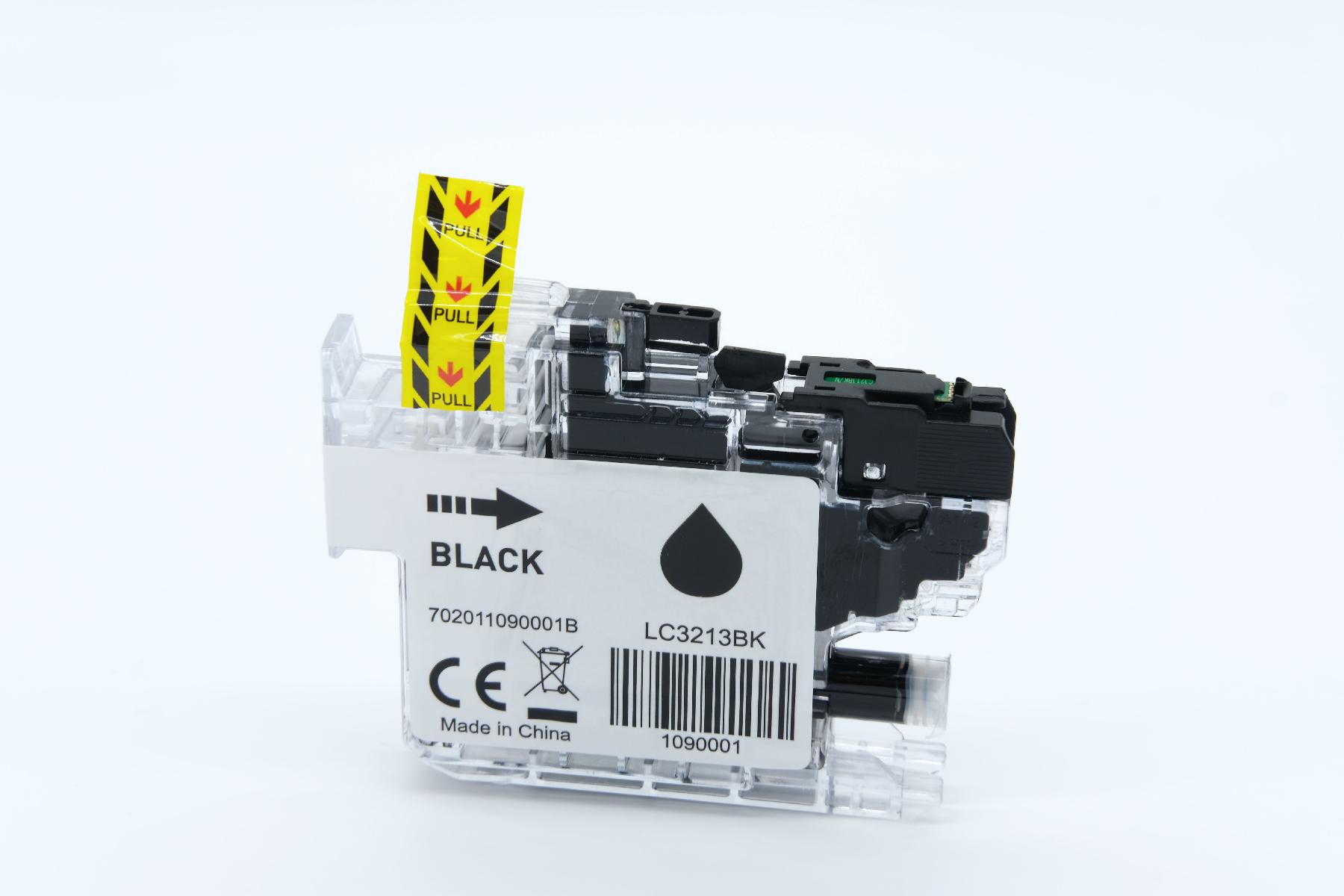 LC3213BK alternativ Tinte black für Brother / LC3213BK / 400 Seiten