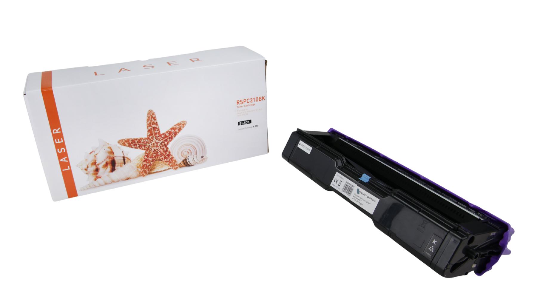 SPC310BK alternativ Toner black für Ricoh  / 406479 / 6.500 Seiten