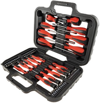 Schraubendreher Set 58-teilig mit Koffer, 18 Schraubendreher, 40 Bits Schraubendreher Set 58-teilig mit Koffer, 18 Schraubendreher, 40 Bits