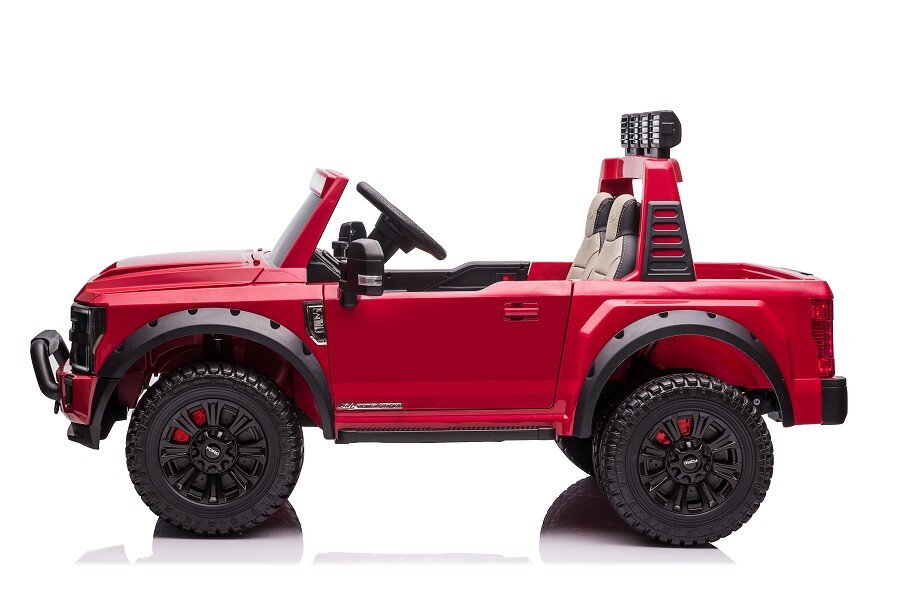 Kinderfahrzeug Ford Super Duty - rot