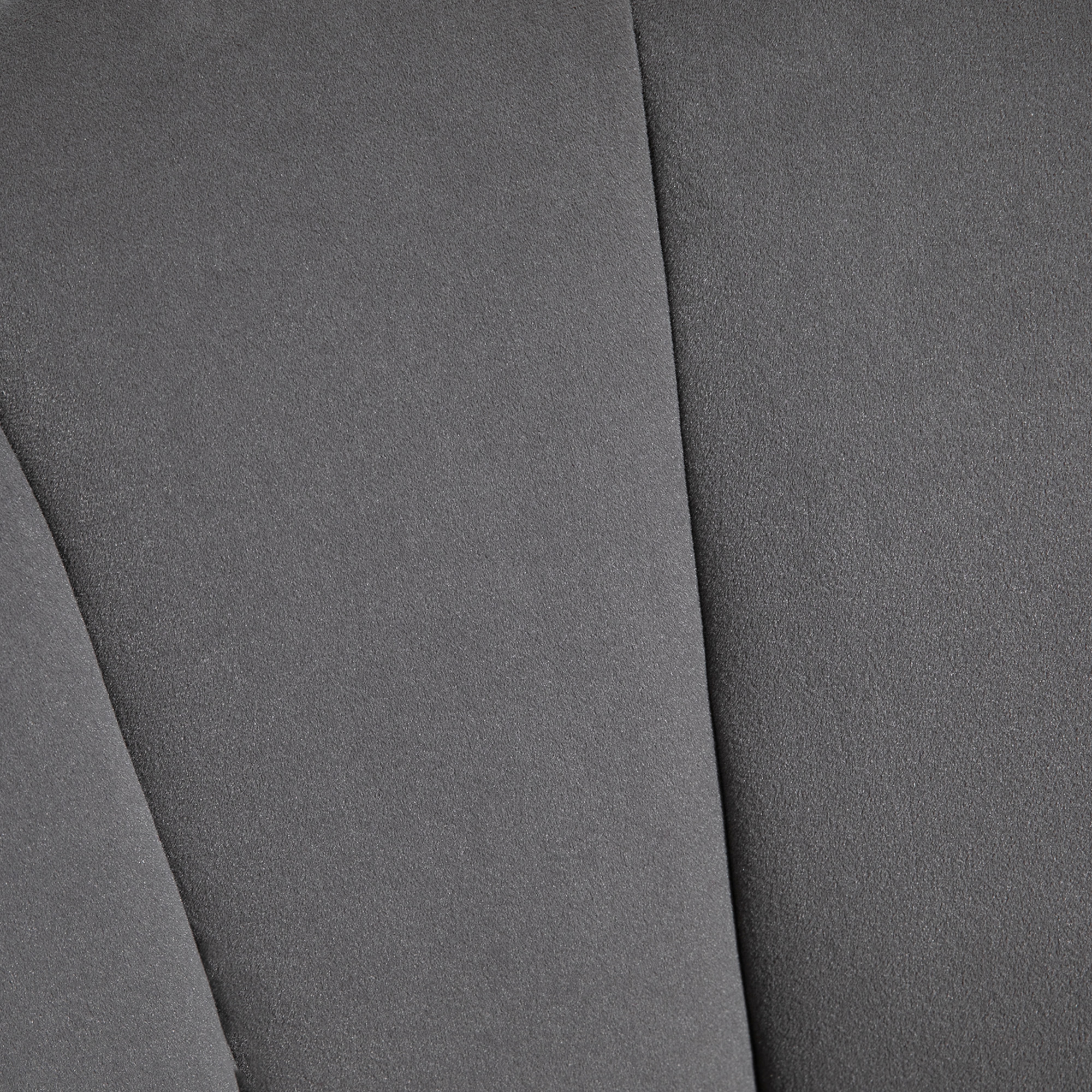 Sessel Wohnzimmer Loungesessel in Muschelform Relaxsessel mit Holzbeine, Polstersessel Lesesessel mit Samtoptik, Polsterstuhl für Schlafzimmer Dunkelgrau