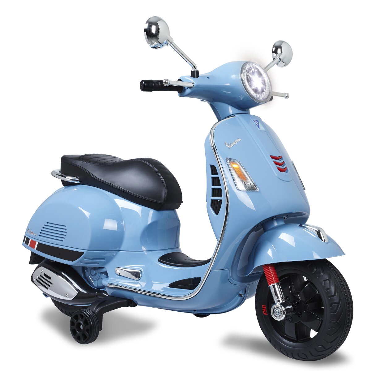 Kinderfahrzeug Vespa GTS 125 blau