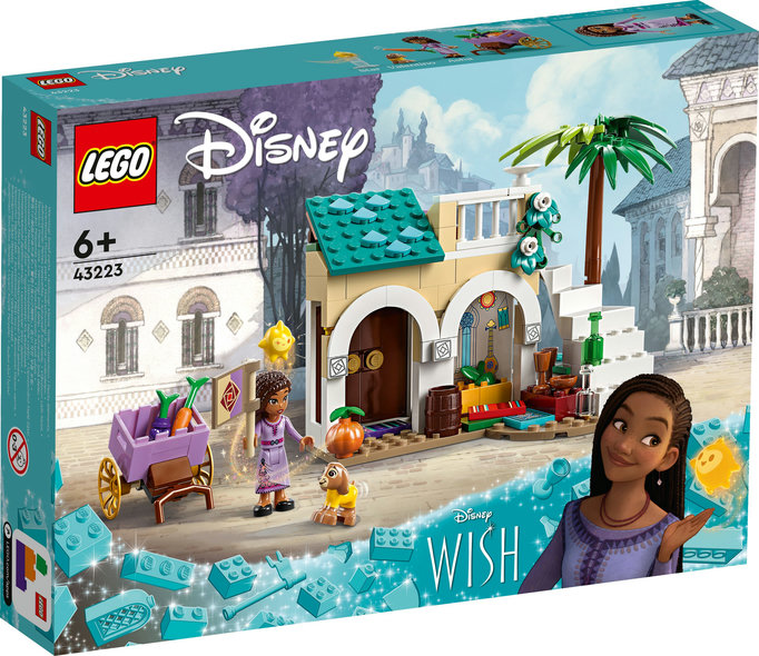 LEGO® 43223 - Disney - Wish: Asha in der Stadt Rosas (154 Teile)
