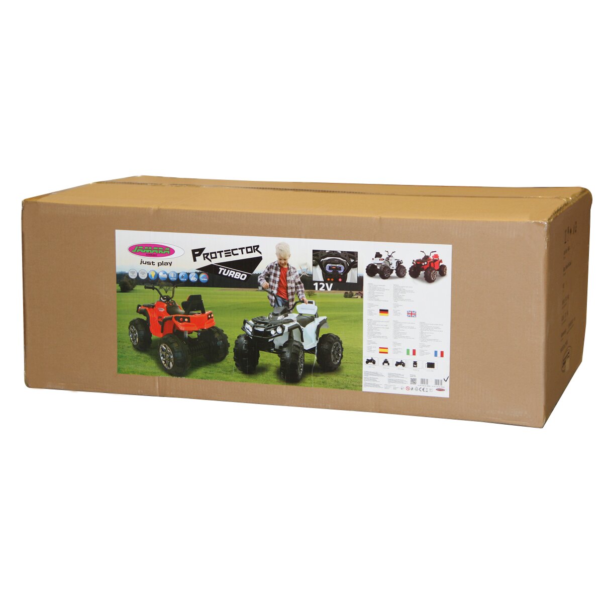 Kinderfahrzeug Quad Protector rot