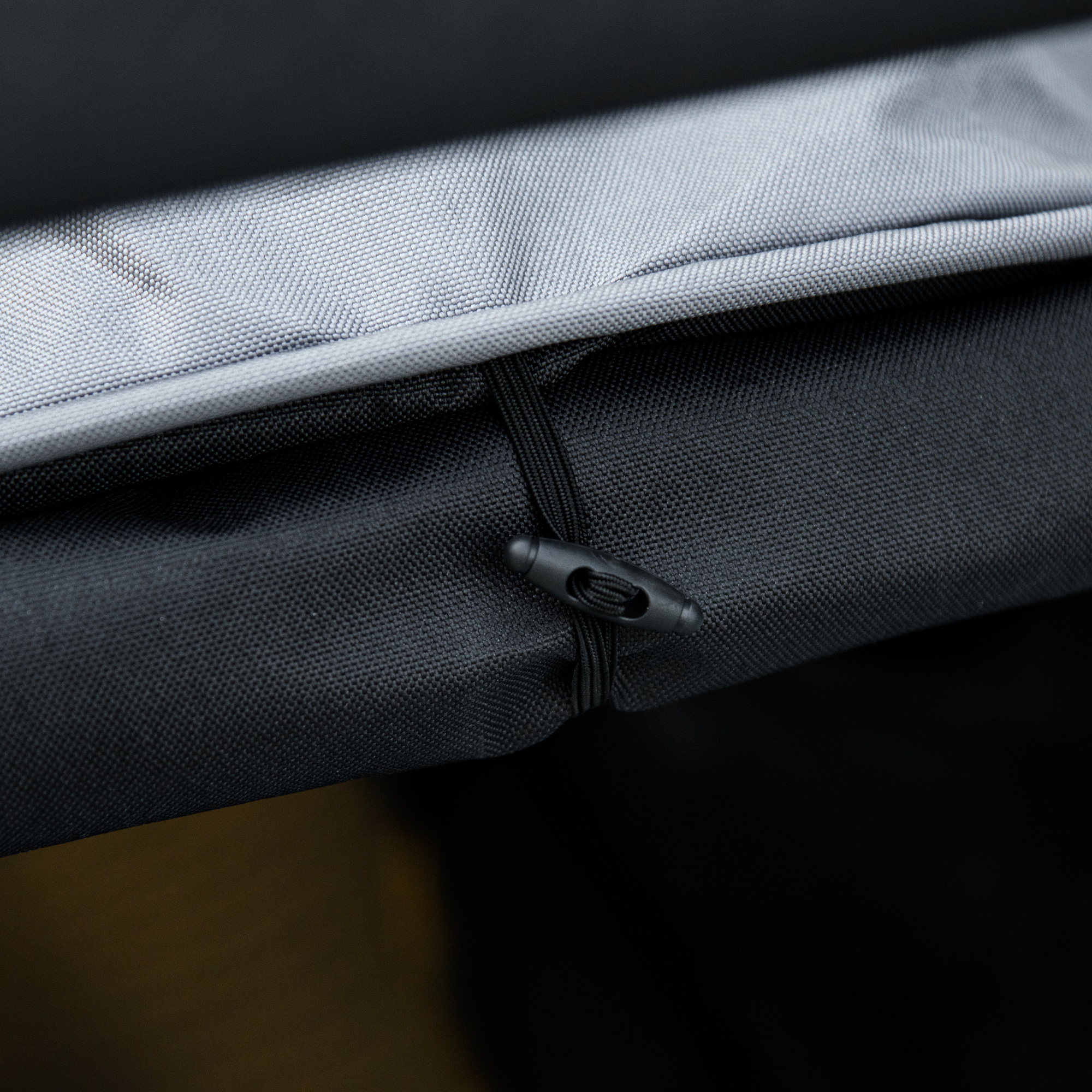 Hundebuggy Haustierwagen bis 10kg klappbar Regenschutz 2 Sicherheitsleinen 83cm x 55cm x 101cm Grau + Schwarz