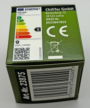 LED Strahler GU10 "P90", 4146k, 896lm, 230V/9W, 38°, neutralweiß