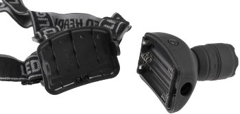 LED-Stirnlampe mit fokussierbarer 1W LED, 3x AAA Batterie nötig