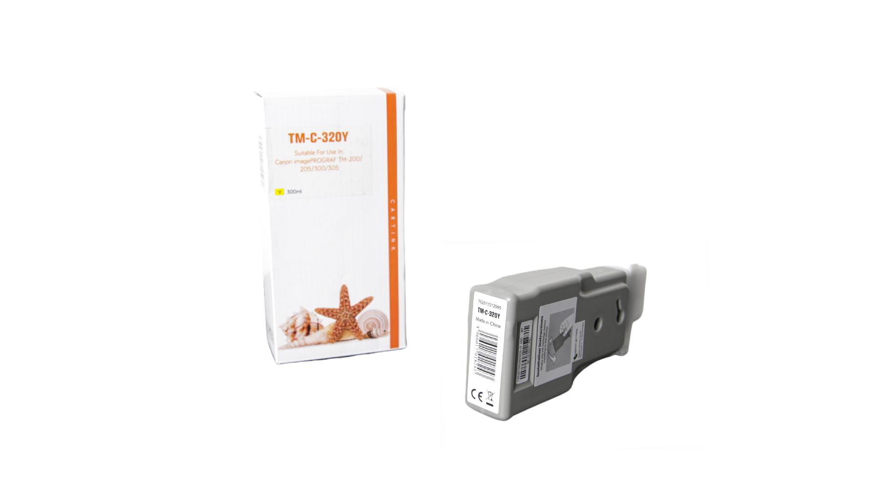 PFI320 Y Refill Tinte gelb für Canon / 2893C001 / 300ml