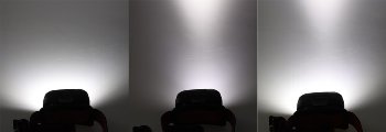 LED Akku-Stirnlampe 6W+3W, mit Gestensteuerung
