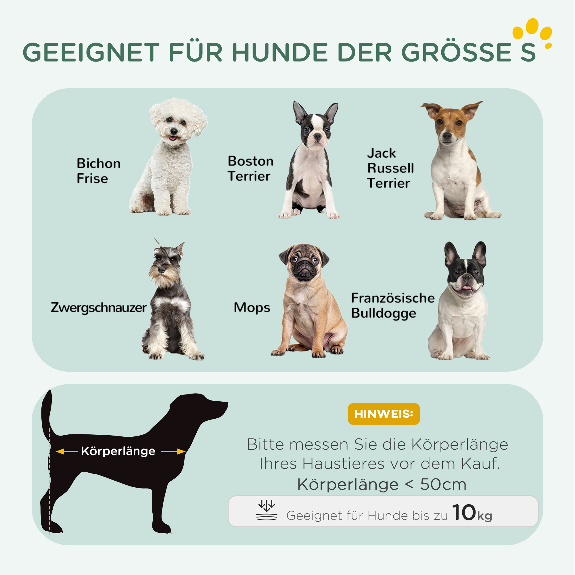 Hundekäfig klappbar Hundebox mit 2 Türen, Transportkäfig mit ausziehbare Bodenschale Kissen 75 x 48,5 x 53 cm Schwarz