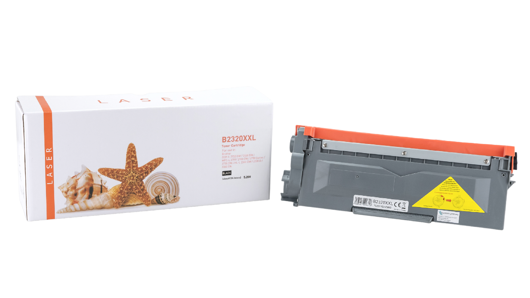 TN2320XXL alternativ Toner schwarz für Brother  / TN2320 / 5.200 Seiten