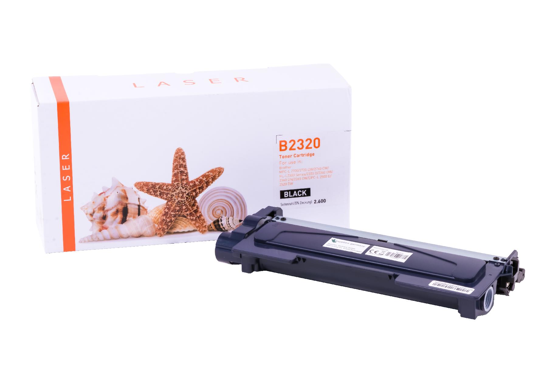 TN2320 alternativ Toner black für Brother / TN2320 / 2.600 Seiten