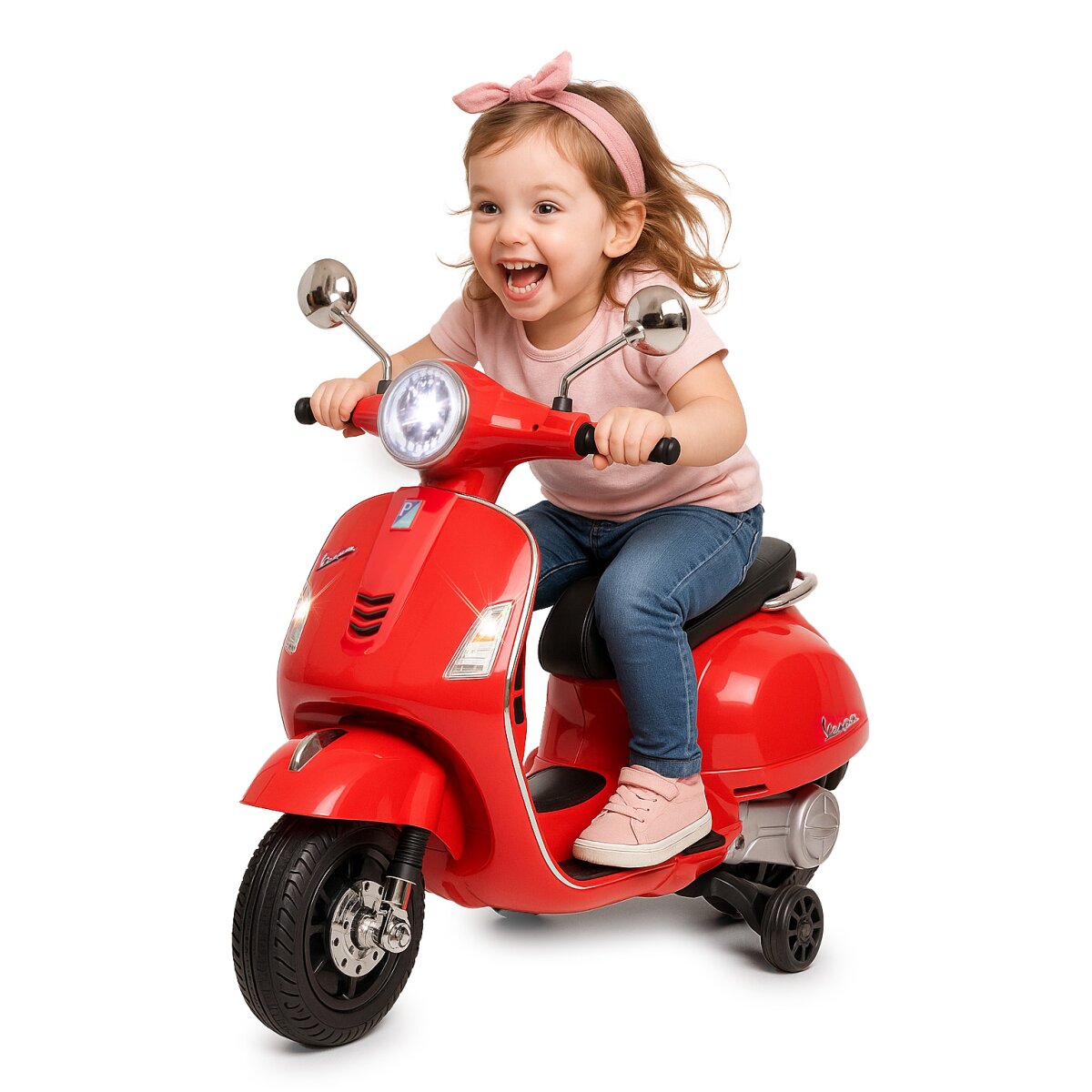 Kinderfahrzeug Vespa GTS 125 rot Li-Power 12.6 Kinderfahrzeug Vespa GTS 125 rot Li-Power 12.6